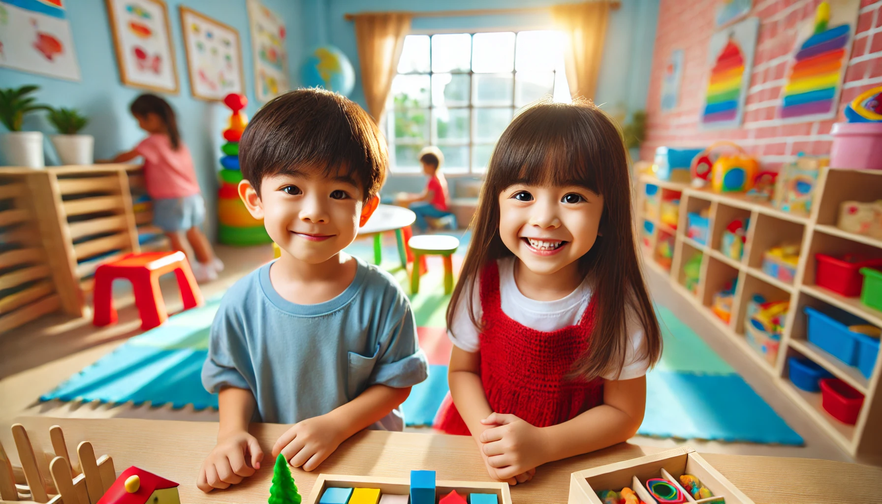 유치원 아이들 사진